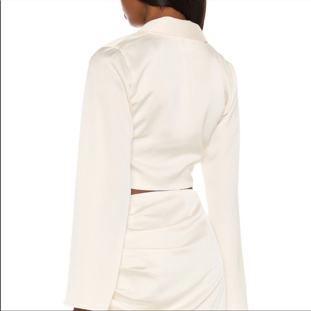 Revolve x Lovers + Friends Gianne matching co-ord set in ivory - Picture 5 of 7